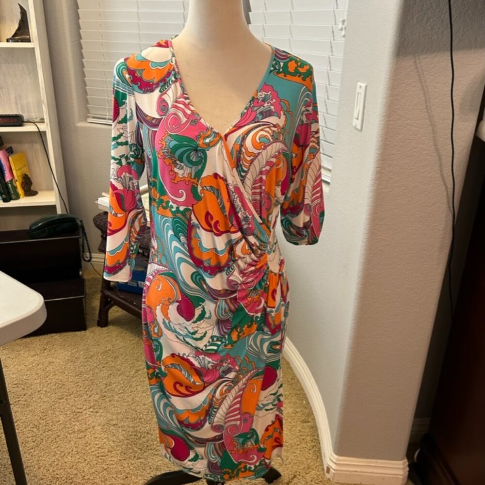 Paisley colored dress